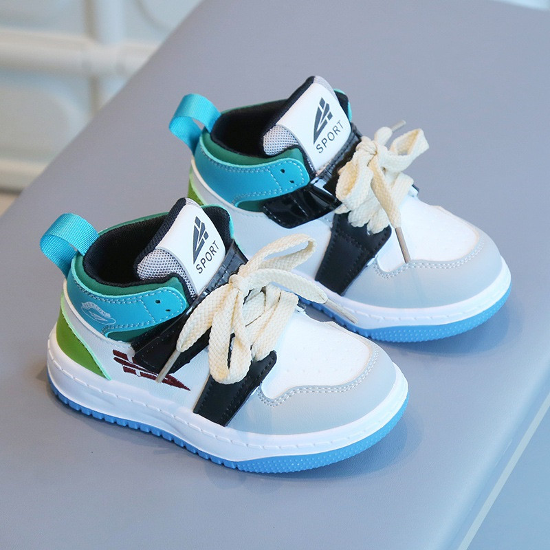 Kruleepo Djeca, Djevojčice, Dječaci, Visoke sportske tenisice, Tenisice za trčanje, Dječje, dječje PU kožne, ležerne tenisice za skejtbord na otvorenom