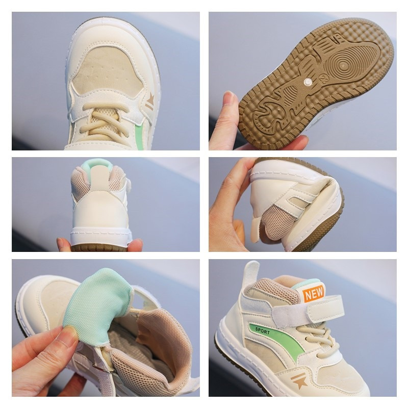 Kruleepo Dječaci Djevojčice Visoke ležerne cipele Djeca Bebe Dječje Sportske tenisice Vanjski Neklizajući Skate Tenis Trčanje Schuhe Mule