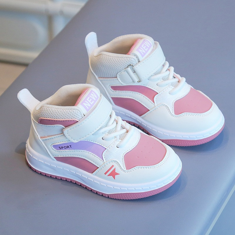 Kruleepo Dječaci Djevojčice Visoke ležerne cipele Djeca Bebe Dječje Sportske tenisice Vanjski Neklizajući Skate Tenis Trčanje Schuhe Mule