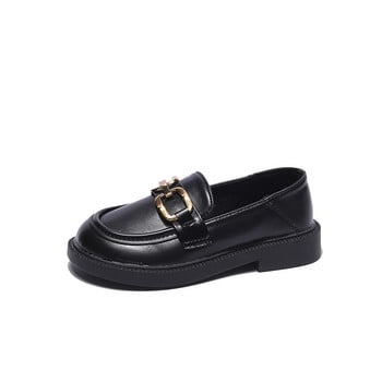 Casual Flats παπούτσια για παιδικά κορίτσια Mary Jane Παπούτσια Παιδικά Loafers Παιδικά κορίτσια Μαλακά δερμάτινα παπούτσια με διακόσμηση με αλυσίδα για νήπιο