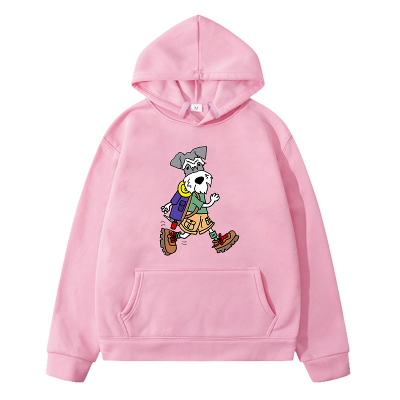 Šnaucer Pas Planinar Slatke grafičke majice s kapuljačom Dječje jesenske majice s printom crtanih filmova Ležerne majice dugih rukava Dječji puloveri Dječaci Djevojčice