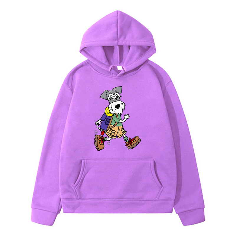 Šnaucer Pas Planinar Slatke grafičke majice s kapuljačom Dječje jesenske majice s printom crtanih filmova Ležerne majice dugih rukava Dječji puloveri Dječaci Djevojčice