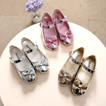 Βρεφικά παπούτσια χορού Καλοκαιρινά παπούτσια πριγκίπισσας για κορίτσια Γυναικεία παιδικά δερμάτινα παπούτσια για κορίτσι Γλυκά νήπια Κοριτσίστικα παπούτσια Mary Janes