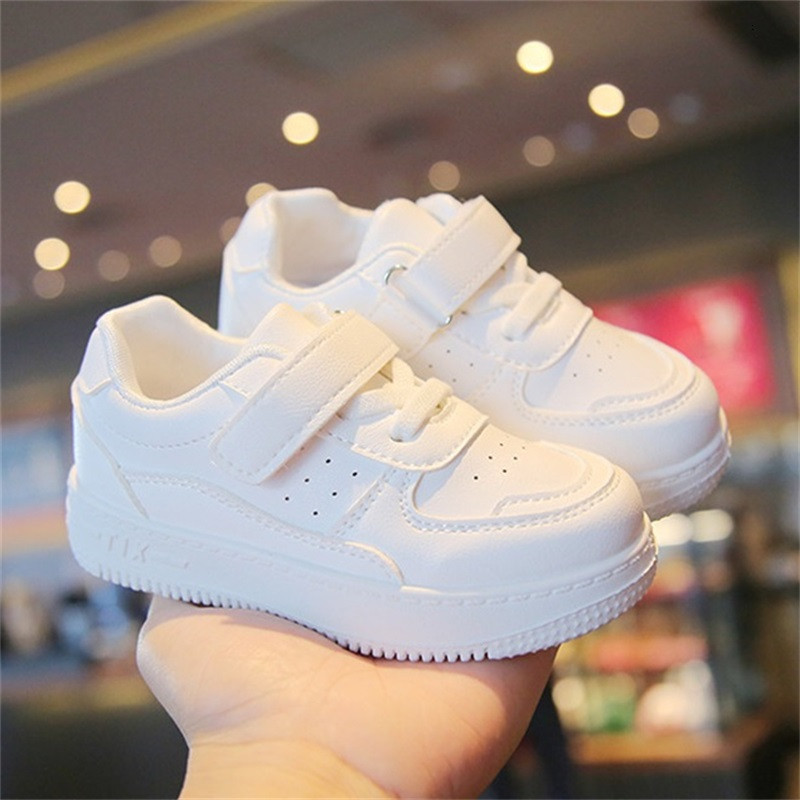 Kruleepo dječje lagane bijele cipele, bebe, djevojčice, djeca, dječaci, prozračne cipele za slobodno vrijeme, vanjske sportske tenisice za trčanje koje se ne kližu