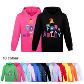 A for Adley Children Hoodie Παιδικά Καλοκαιρινή αθλητική μπλούζα για αγόρια για κορίτσια Baby Pullove Adley Μακρυμάνικο Φοιτητικό Casual Ρούχα