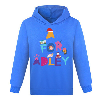 A for Adley Children Hoodie Παιδικά Καλοκαιρινή αθλητική μπλούζα για αγόρια για κορίτσια Baby Pullove Adley Μακρυμάνικο Φοιτητικό Casual Ρούχα