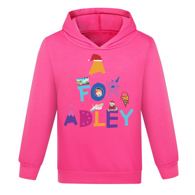 A for Adley Children Hoodie Παιδικά Καλοκαιρινή αθλητική μπλούζα για αγόρια για κορίτσια Baby Pullove Adley Μακρυμάνικο Φοιτητικό Casual Ρούχα