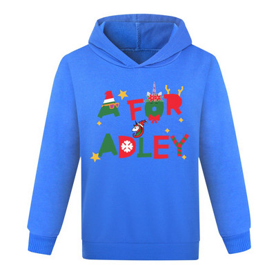 A for Adley Children Hoodie Παιδικά Καλοκαιρινή αθλητική μπλούζα για αγόρια για κορίτσια Baby Pullove Adley Μακρυμάνικο Φοιτητικό Casual Ρούχα