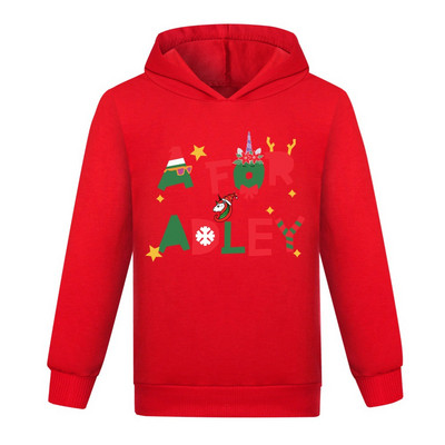 A for Adley Children Hoodie Παιδικά Καλοκαιρινή αθλητική μπλούζα για αγόρια για κορίτσια Baby Pullove Adley Μακρυμάνικο Φοιτητικό Casual Ρούχα