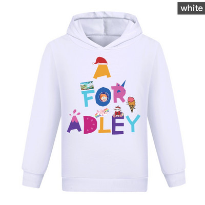 A for Adley Children Hoodie Παιδικά Καλοκαιρινή αθλητική μπλούζα για αγόρια για κορίτσια Baby Pullove Adley Μακρυμάνικο Φοιτητικό Casual Ρούχα