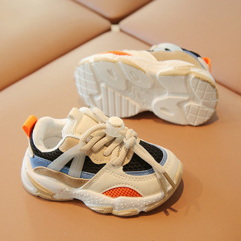 Обувки за момчета и момичета Дишащи мрежести обувки Бебешки обувки Есенни нови обувки Бебешки обувки 1-5 години Обувки с мека подметка кроссовки детские
