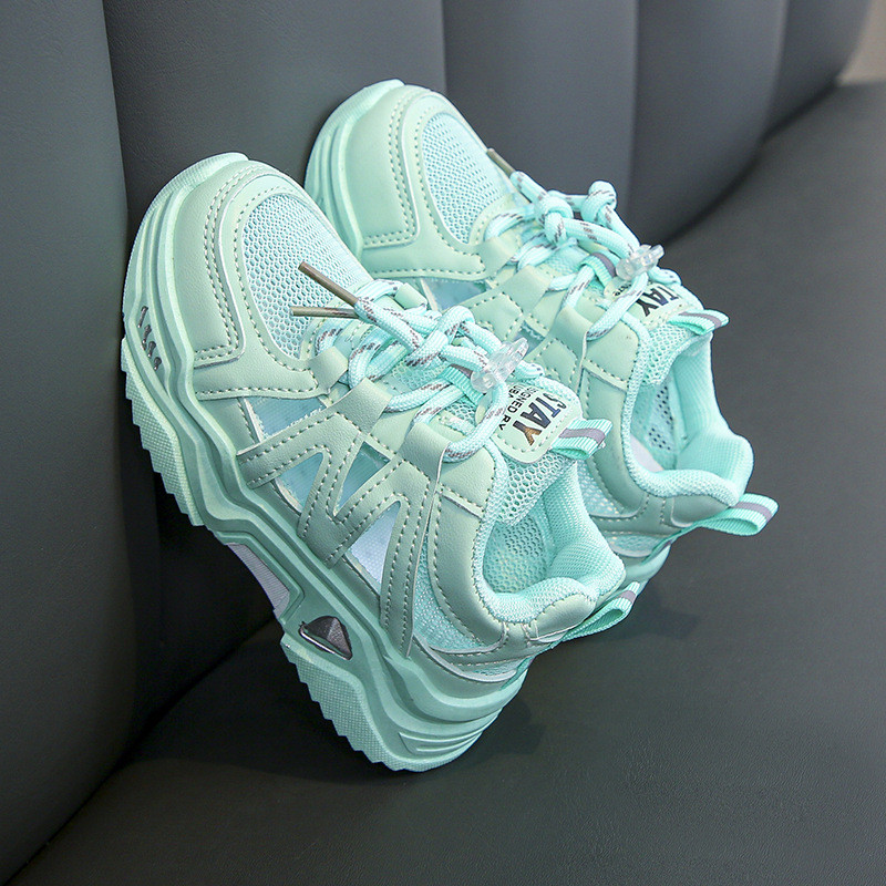 Dječje bijele cipele Mrežaste ljetne nove sportske cipele za dječake, prozračne i neklizajuće, dječje tenisice za djevojčice, tenisice za trčanje krossovki detskie