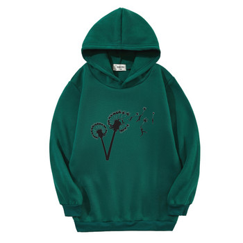 Φούτερ Dandelion Print Hoodies για εφηβικά κορίτσια Παιδικά ρούχα Βρεφικό αγόρι Αστεία φούτερ Παιδικό παλτό Φθινόπωρο Άνοιξη Φθινόπωρο τοπ