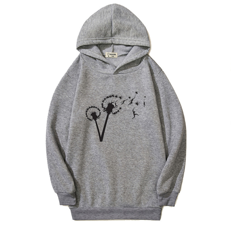 Hoodies s printom maslačka za tinejdžerice Dječja odjeća Baby Boy Smiješna majica Dječja odjeća Kaput Jesen Proljeće Jesen Majice