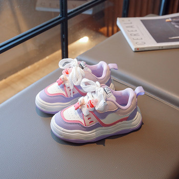 Пролетни детски обувки Момчета Меки подметки Удобни спортни ежедневни обувки Корейска мода Анимационни момичета Бордови обувки кроссовки детские
