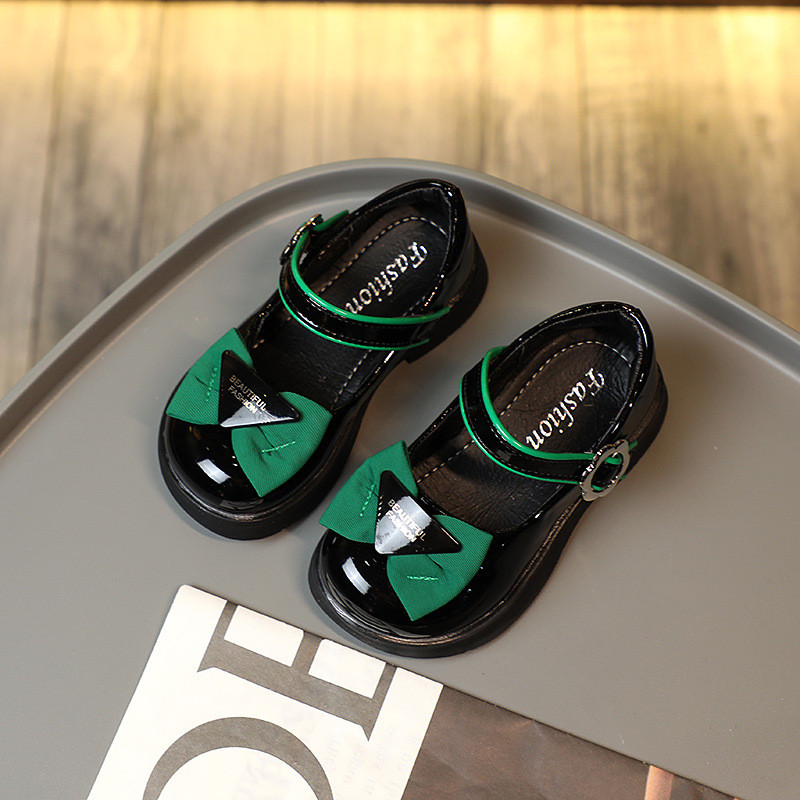 Dječja cipela za djevojčice Kožne cipele Mary Janes Dječja školska obuća za slobodno vrijeme Vjenčane cipele za dječje zabave Klasične mašne