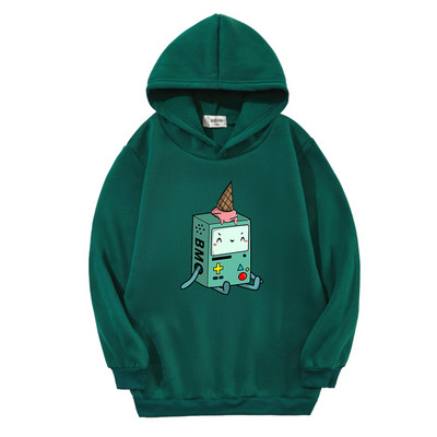 Νέο Cartoon Adventure Time Pattern Παιδικά ρούχα με κουκούλα Φθινόπωρο Άνοιξη Φθινόπωρο φθινόπωρο νήπιο κορίτσι Χειμερινά ρούχα Παιδική μπλούζα 3-14T