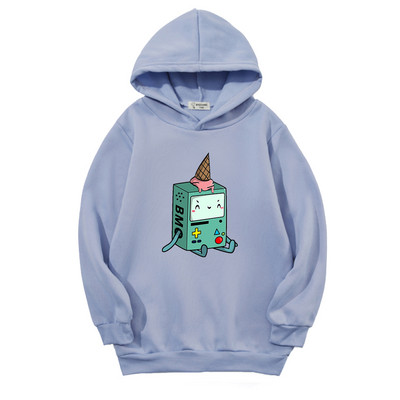 Νέο Cartoon Adventure Time Pattern Παιδικά ρούχα με κουκούλα Φθινόπωρο Άνοιξη Φθινόπωρο φθινόπωρο νήπιο κορίτσι Χειμερινά ρούχα Παιδική μπλούζα 3-14T
