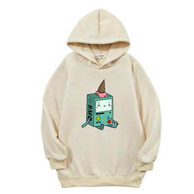 Νέο Cartoon Adventure Time Pattern Παιδικά ρούχα με κουκούλα Φθινόπωρο Άνοιξη Φθινόπωρο φθινόπωρο νήπιο κορίτσι Χειμερινά ρούχα Παιδική μπλούζα 3-14T
