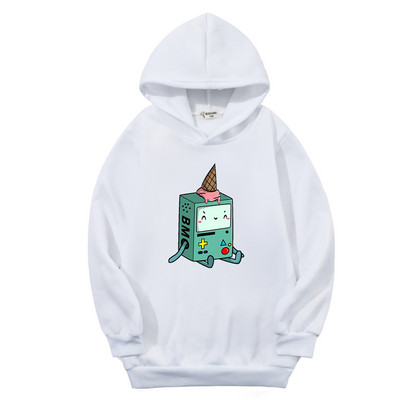 Νέο Cartoon Adventure Time Pattern Παιδικά ρούχα με κουκούλα Φθινόπωρο Άνοιξη Φθινόπωρο φθινόπωρο νήπιο κορίτσι Χειμερινά ρούχα Παιδική μπλούζα 3-14T