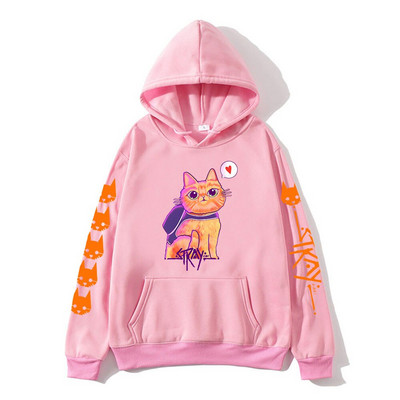 Stray Game Hoodies Kawaii Cat Graphic Hoody Παιδιά Casual χαριτωμένα κινούμενα σχέδια Φούτερ για αγόρια μακρυμάνικο Νέα άφιξη Πουλόβερ για κορίτσια