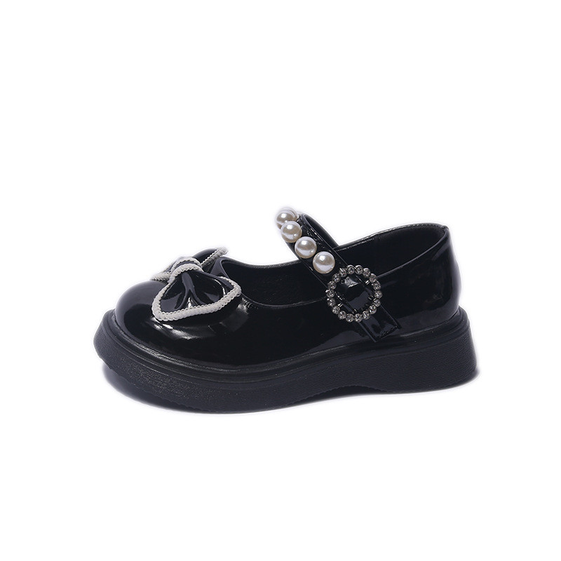 Cipele za djecu Kožne cipele za djevojčice Slatka mašna Cipele za djevojčice Princess Cipele s mekim dnom Mary Jane Cipele Dječje studentske cipele za djevojčice