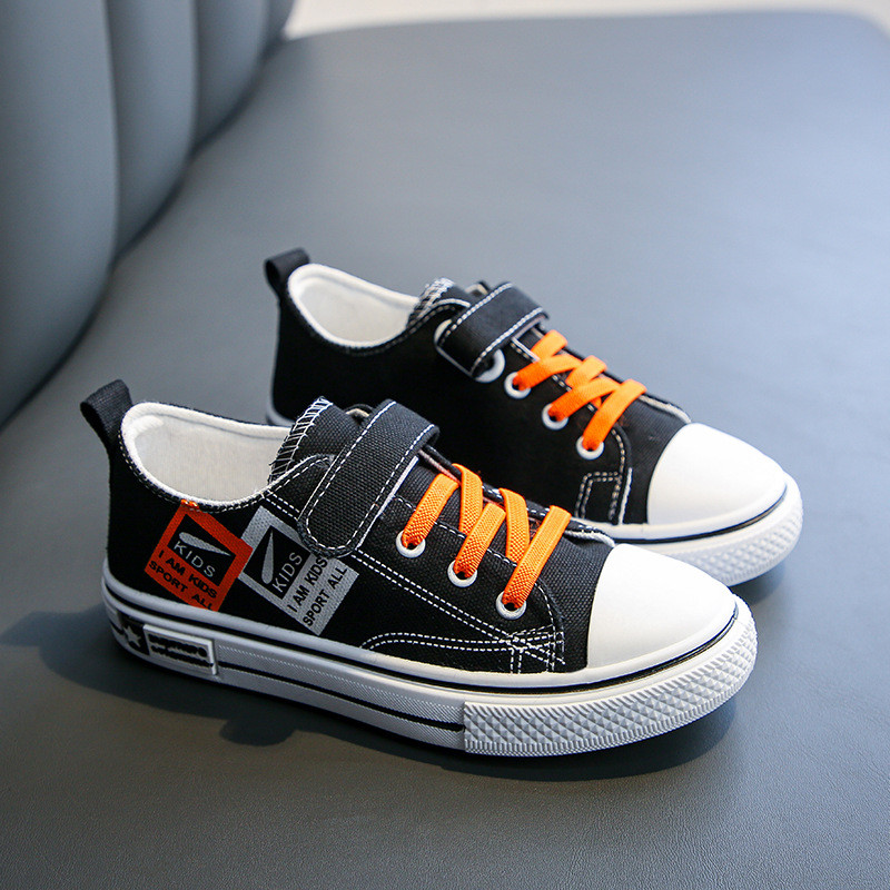 Proljeće i jesen Nove dječje cipele za sjedenje Dječaci i djevojčice Sportska tkanina za slobodno vrijeme Prozračne čvrste cipele s ravnim dnom