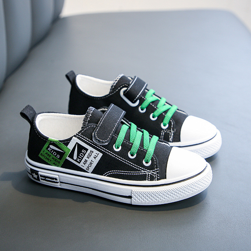 Proljeće i jesen Nove dječje cipele za sjedenje Dječaci i djevojčice Sportska tkanina za slobodno vrijeme Prozračne čvrste cipele s ravnim dnom