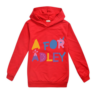 A for Adley Παιδική Μόδα Μεσαία Κορίτσια με κουκούλα Μπλούζες για αγόρι μακρυμάνικο πουκάμισο Ρούχα μπουτίκ Παιδικά ρούχα 2-16 ετών