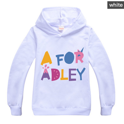 A for Adley Παιδική Μόδα Μεσαία Κορίτσια με κουκούλα Μπλούζες για αγόρι μακρυμάνικο πουκάμισο Ρούχα μπουτίκ Παιδικά ρούχα 2-16 ετών