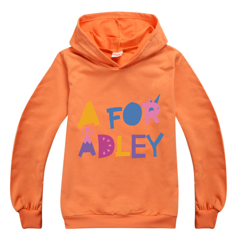 A for Adley Dječja moda Majice s kapuljačom srednje veličine za djevojčice za malu djecu Dječaci Košulja dugih rukava Butik odjeće Dječja odjeća 2-16 godina