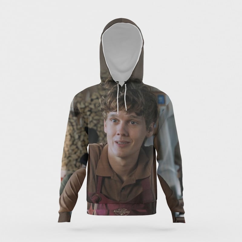 Proljeće i jesen 2023. Novi pulover s kapuljačom za dječake, ležeran 3D crtani print, modni stil, pulover s kapuljačom dugih rukava, majica s kapuljačom za dječake