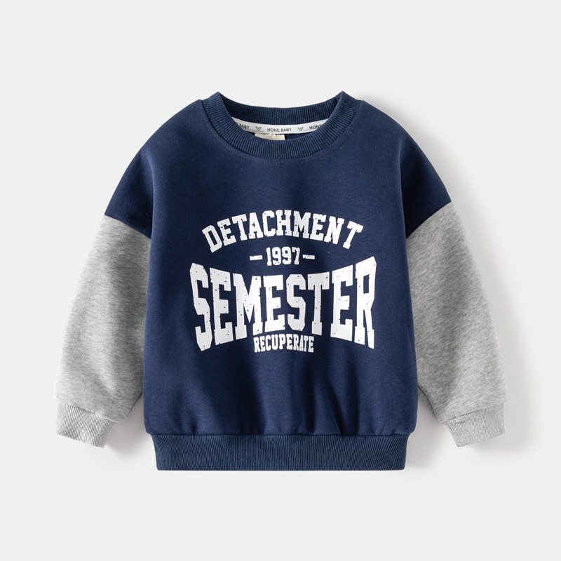 2-7T, dječja majica s kapuljačom za malu djecu, jesenska odjeća, dugih rukava, široka pamučna majica s kapuljačom, modni pulover za dojenčad, gornji dio odjeće