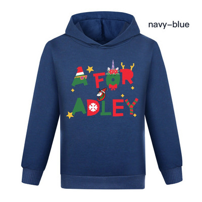 2022 New Kids Hoodie Παιδιά Αγόρια Κορίτσια Καλοκαιρινό πουλόβερ Μακρυμάνικο Α για Adley Φούτερ με στάμπα κινουμένων σχεδίων Χριστουγεννιάτικα