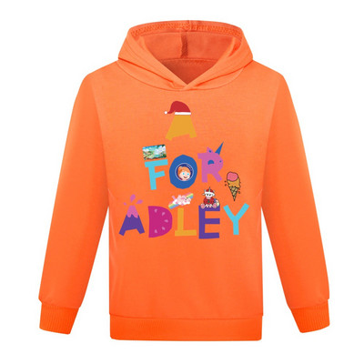 2022 New Kids Hoodie Παιδιά Αγόρια Κορίτσια Καλοκαιρινό πουλόβερ Μακρυμάνικο Α για Adley Φούτερ με στάμπα κινουμένων σχεδίων Χριστουγεννιάτικα