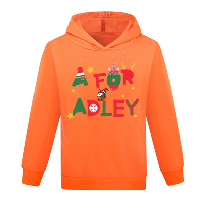 2022 New Kids Hoodie Παιδιά Αγόρια Κορίτσια Καλοκαιρινό πουλόβερ Μακρυμάνικο Α για Adley Φούτερ με στάμπα κινουμένων σχεδίων Χριστουγεννιάτικα