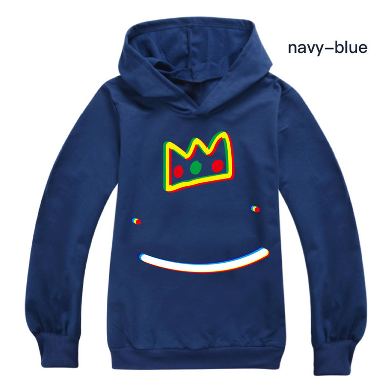 Ranboo Crown Moriah Elizabeth Jesenska odjeća za malu djevojčicu, dječji pulover s kapuljačom, majica s kapuljačom za dječake, dječja majica s kapuljačom