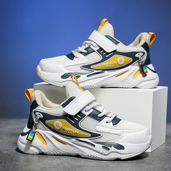 Νέα μόδα παιδικά καθημερινά παπούτσια Αθλητικά παπούτσια για αγόρι 6 έως 12 ετών Πλατφόρμα χοντροκομμένα casual αθλητικά παπούτσια τένις για παιδιά