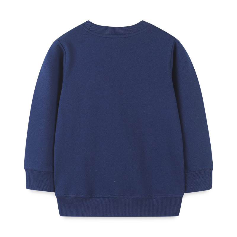 Dukserice za dječake Majica dugih rukava Proljeće Baby Rocket Pattern Pamuk Dječja odjeća Modna dječja sportska majica Pulover Hoodies