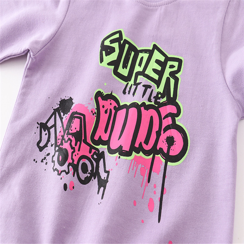 Jumping Meters 2-7T Jesen Proljeće Automobili Vez za dječake Djevojčice Punih rukava Todder Odjeća Popularno prodavane Dječje majice s kapuljačom