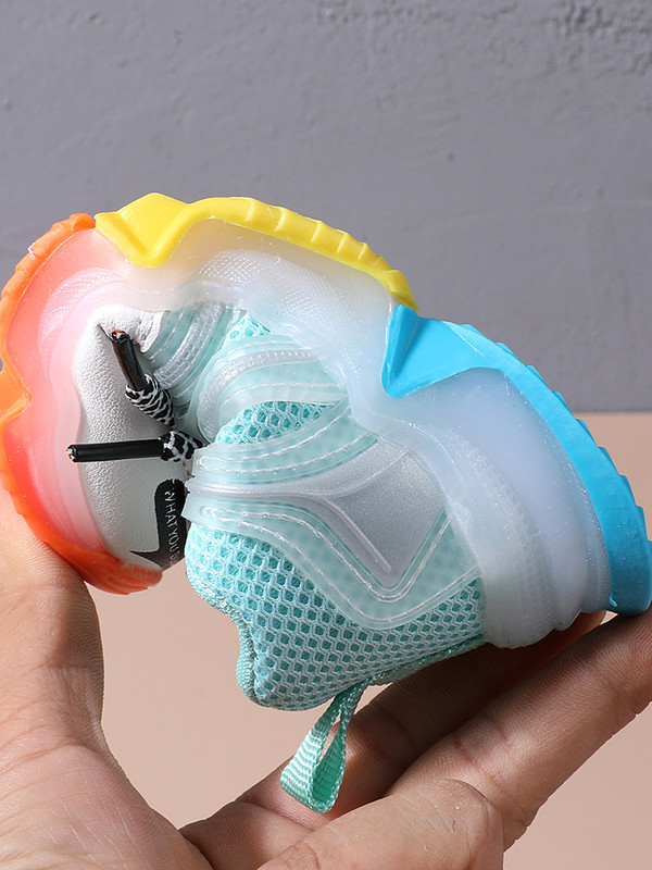 CAPSELLA KIDS Led tenisice Nove svjetleće sportske cipele za djevojčice i dječake 1-6 godina Svjetleće tenisice za bebe Mekane svjetleće cipele za malu djecu