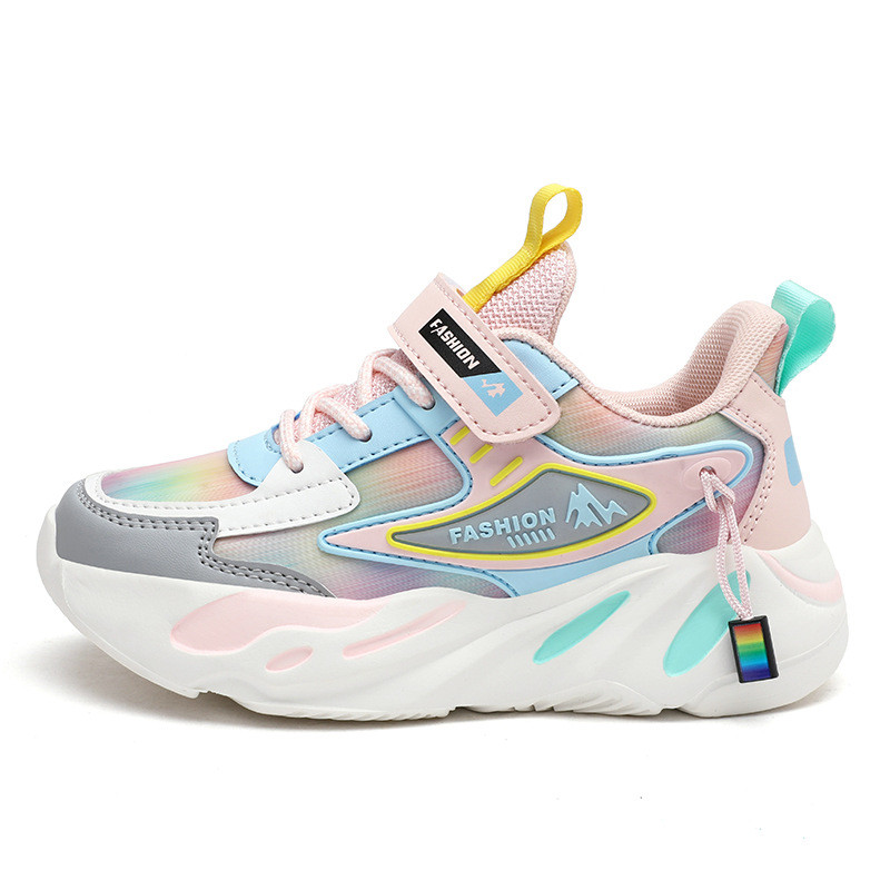Dječja obuća Tenisice za djevojčice Mrežaste prozračne dječje sportske cipele Modne ružičaste tenisice za svakodnevno trčanje za dječake