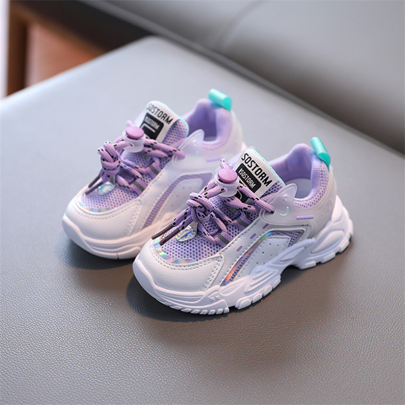 DIMI 2023 proljeće/jesen Sportske cipele za djecu, dječake, djevojčice, prozračne mrežaste cipele za malu djecu, udobne mekane dječje tenisice T2208