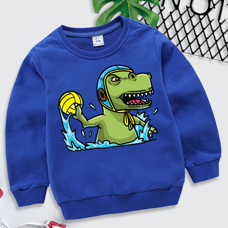 Sport Vaterpolo igrač Grafika Trenirka Djevojčice Dječaci Smiješne životinje Roupa Infantil Vaterpolo Dukserice za plivanje Dječja odjeća