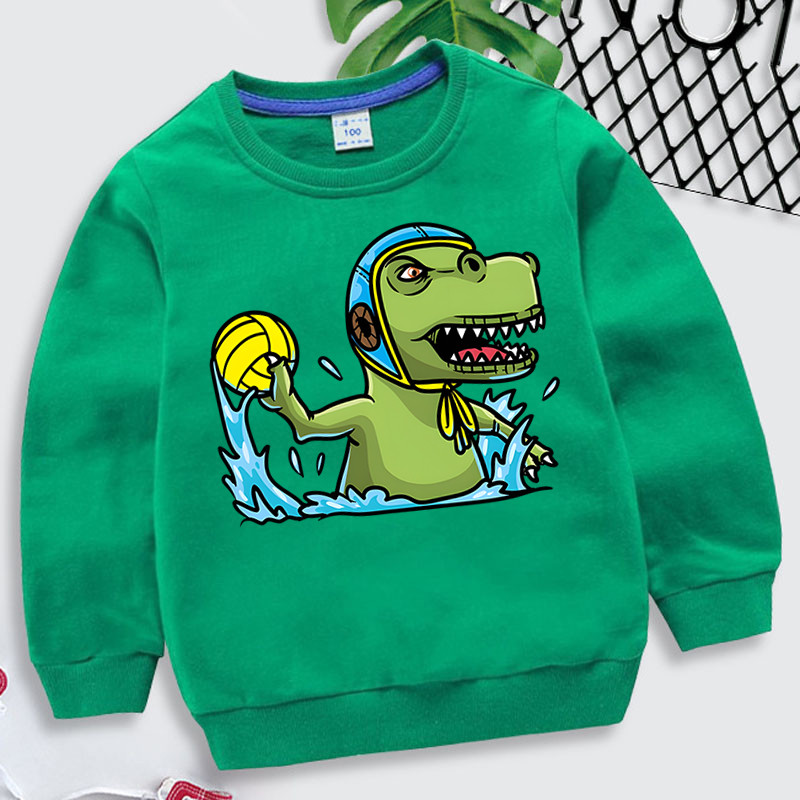 Sport Vaterpolo igrač Grafika Trenirka Djevojčice Dječaci Smiješne životinje Roupa Infantil Vaterpolo Dukserice za plivanje Dječja odjeća