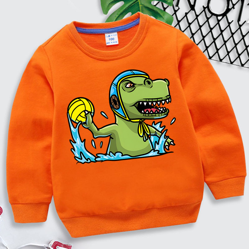 Sport Vaterpolo igrač Grafika Trenirka Djevojčice Dječaci Smiješne životinje Roupa Infantil Vaterpolo Dukserice za plivanje Dječja odjeća