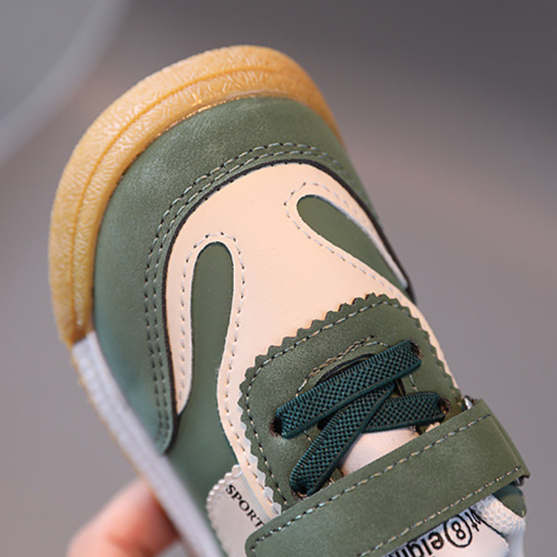 Dječje tenisice za dječake Djevojčice Niske cipele za klizanje od pu kože Neklizajuća dječja ležerna sportska obuća proljeće jesen nove dječje cipele