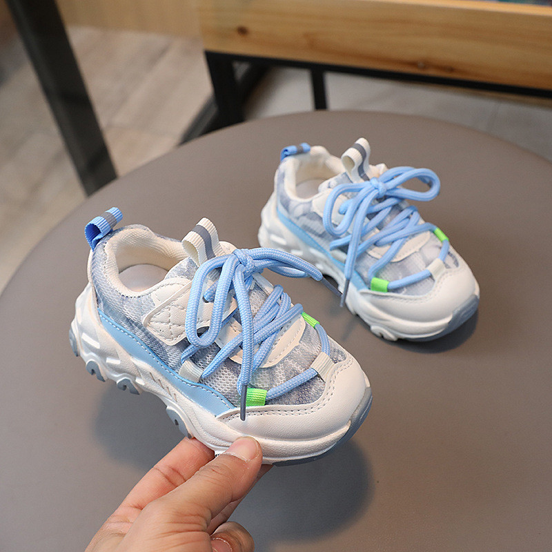 Dječja obuća Dječja ležerna sportska obuća Proljeće Novo Dječaci Tenisice za trčanje Djevojčice Modne svestrane mrežaste prozračne tenisice