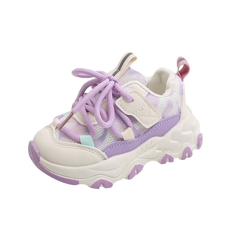 Dječja obuća Dječja ležerna sportska obuća Proljeće Novo Dječaci Tenisice za trčanje Djevojčice Modne svestrane mrežaste prozračne tenisice