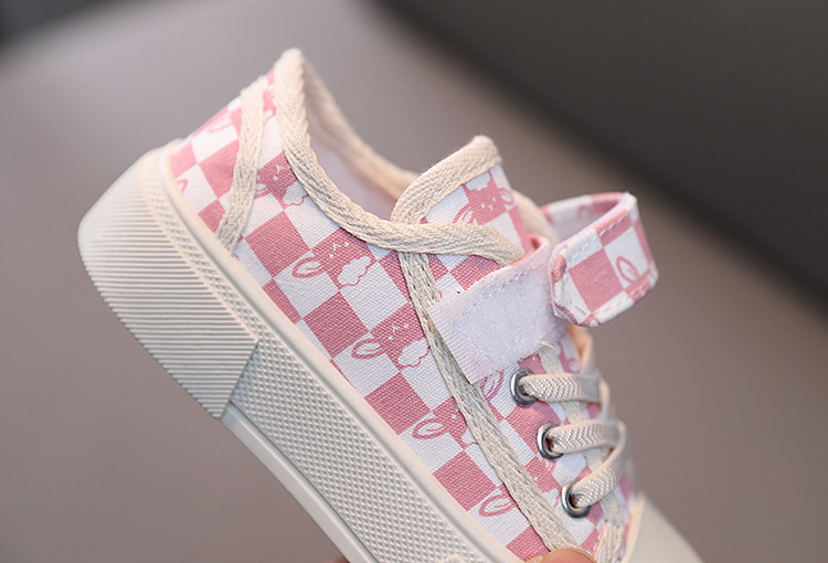 Ljetne dječje platnene cipele 2023. Karirane niske srednje i velike cipele za dječake i djevojčice Prozračne tanke cipele Tenisice